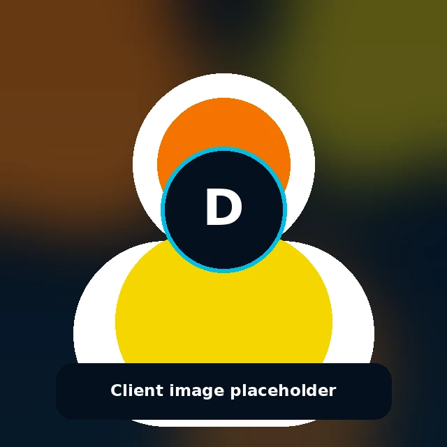 Testimonial visual placeholder for Daniel