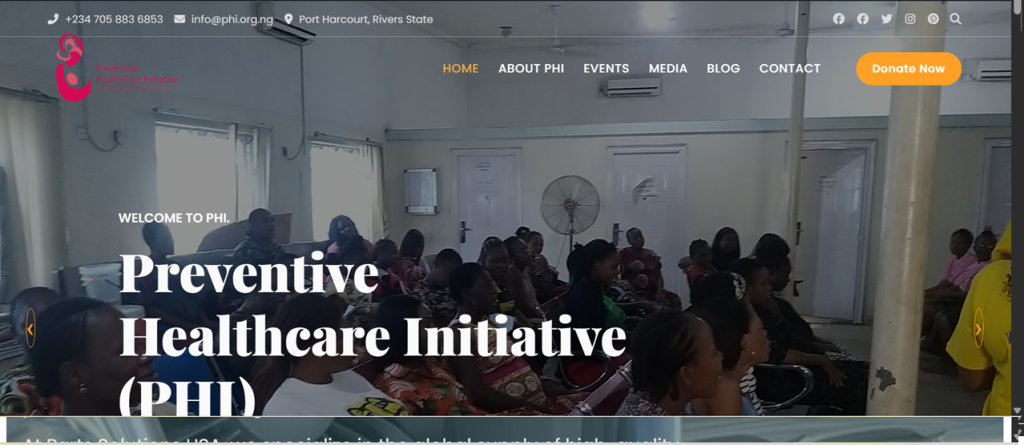 Case visual placeholder for Preventive Healthcare Initiative (PHI)
