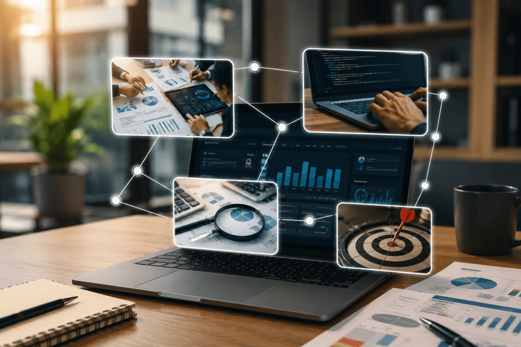 Service visual placeholder for SEO and Content Growth