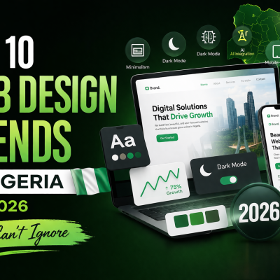Top 10 Web Design Trends in Nigeria for 2026 You Can’t Ignore”